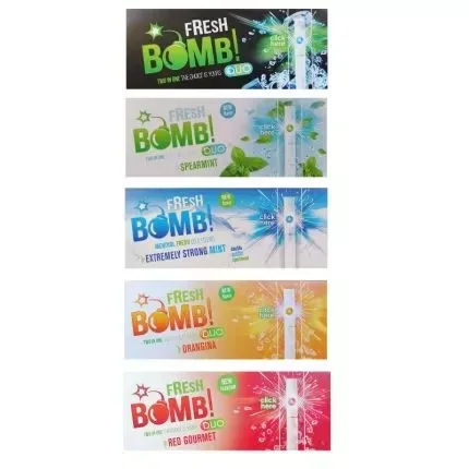 Fresh Bomb Click 01-Mix Zigarettenhülsen (500 Stück)