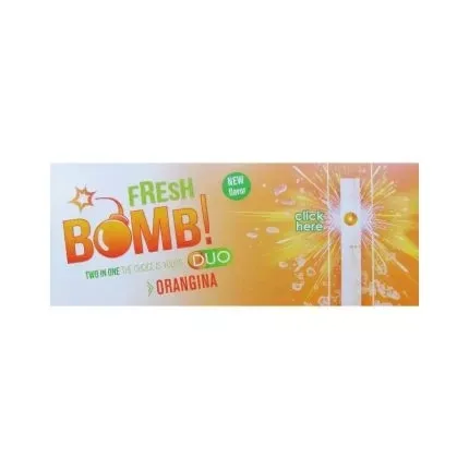 Fresh Bomb Click Orange Mint Zigarettenhülsen (100 Stück)
