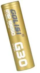 G30 Golisi Akku 18650 3000mAh 20A Hochleistungsakku ungeschützt