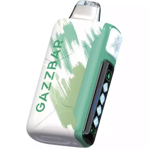 GAZZ Bar ICE GOD 50 Züge Einweg E Zigarette Digital Display Wiederaufladbar