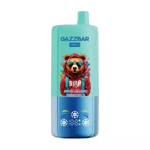 GAZZ BAR Triple 60K Züge Einweg E Zigarette Digital Display Wiederaufladbar