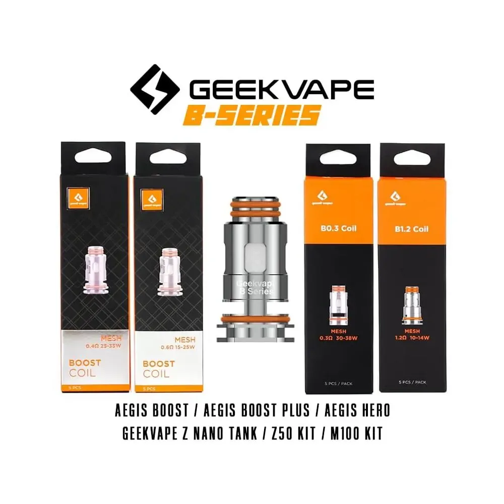 Geekvape B Series Coils – Aegis Verdampfer