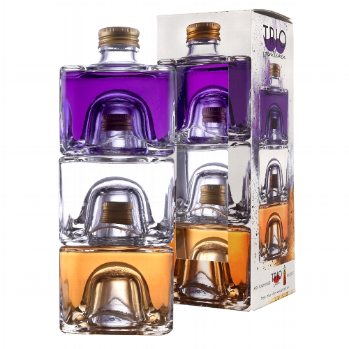 Gentlemen Trio 35-44% Vol. Gin, Wodka und Rum