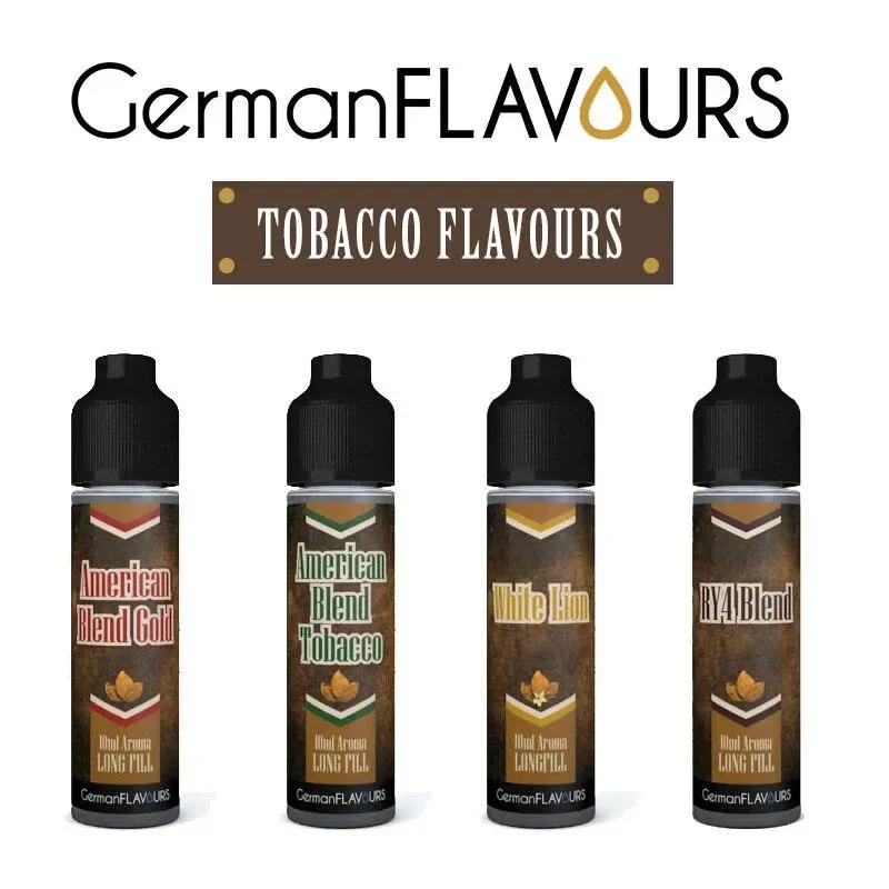 GermanFLAVOURS Tobacco – Longfill Aromen 10ml