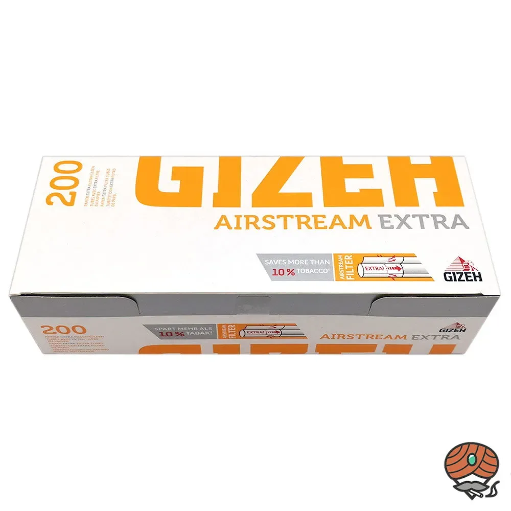 Gizeh Airstream Extra Papier-Filterhülsen 200 Stück