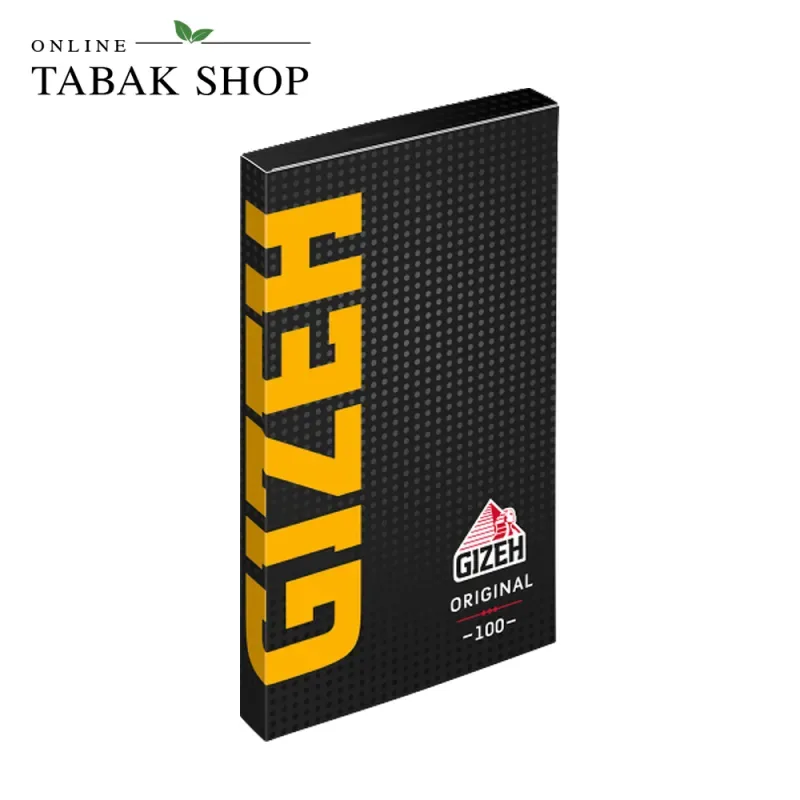 GIZEH Black Original Magnet Blättchen / Zigarettenpapier (1x 100er)