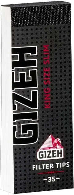 Gizeh Filter Black Slim Tips (35 Filter)