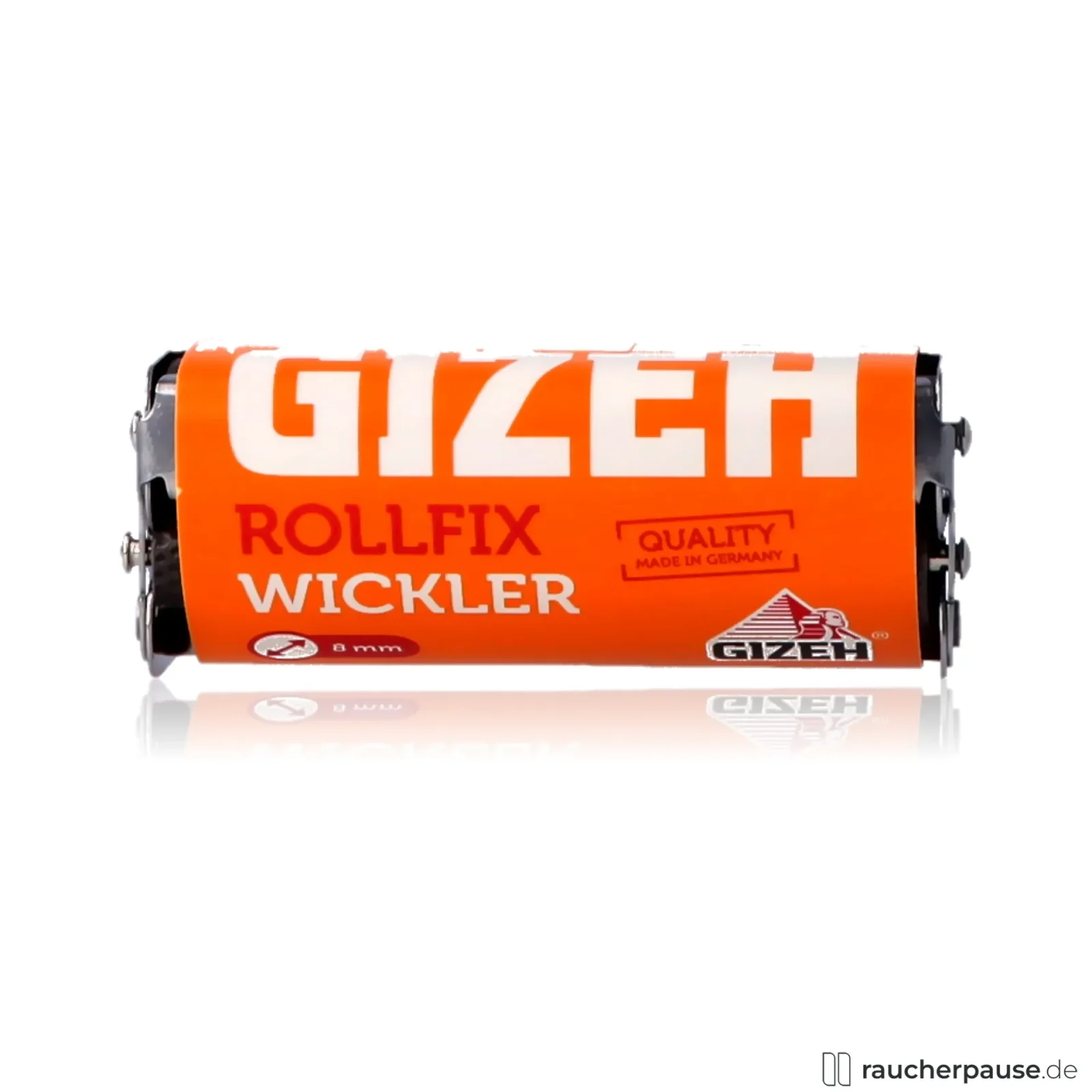 Gizeh Rollfix Wickler Metall | Drehmaschine für Zigaretten | Für 70mm Blättchen & 8mm Filter