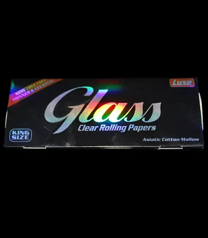 Glass Clear | King Size | aus natürlicher Zellulose