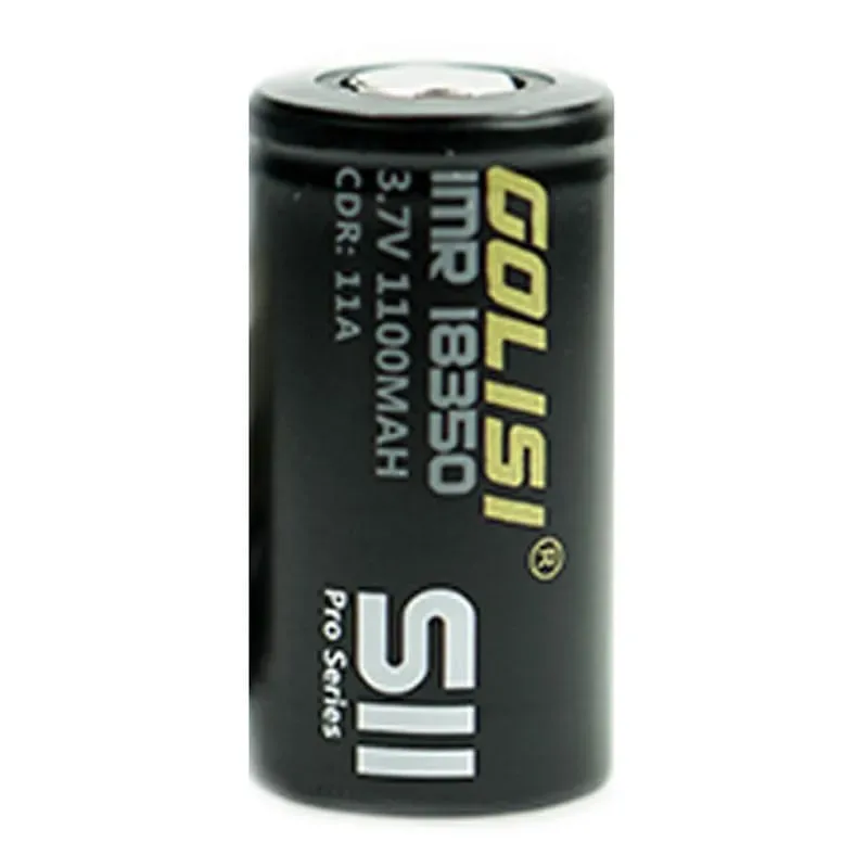 Golisi S11 18350er Li-Ion Akkuzelle 20 Ampere 1100 mAh