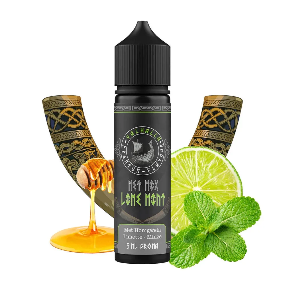 Gorilla Killa – Met Mix Lime Mint (Longfill, 60 ml, Fruchtig, Getränke)