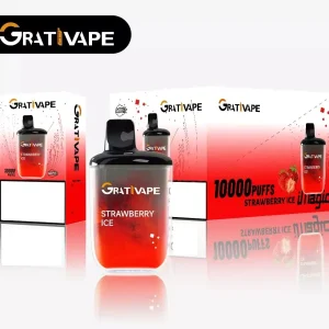 GRATIVAPE iMagic 10K Züge Einweg E Zigarette Wiederaufladbar Nikotinfrei