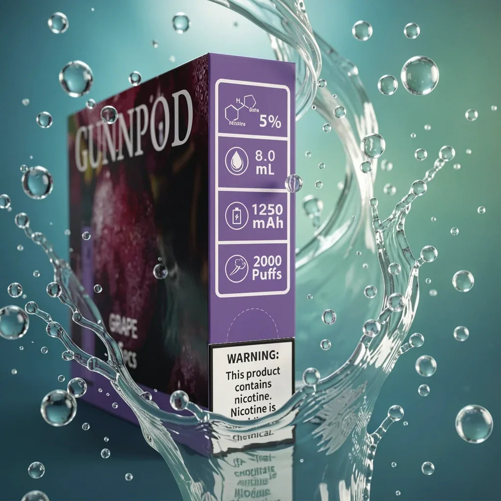 Gunnpod 2000 Puff 5er Pack im Karton (Großhandel)