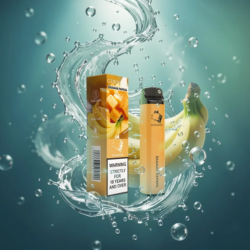 Gunnpod 2000 Puffs mit 5% Nikotin – Banane Papaya