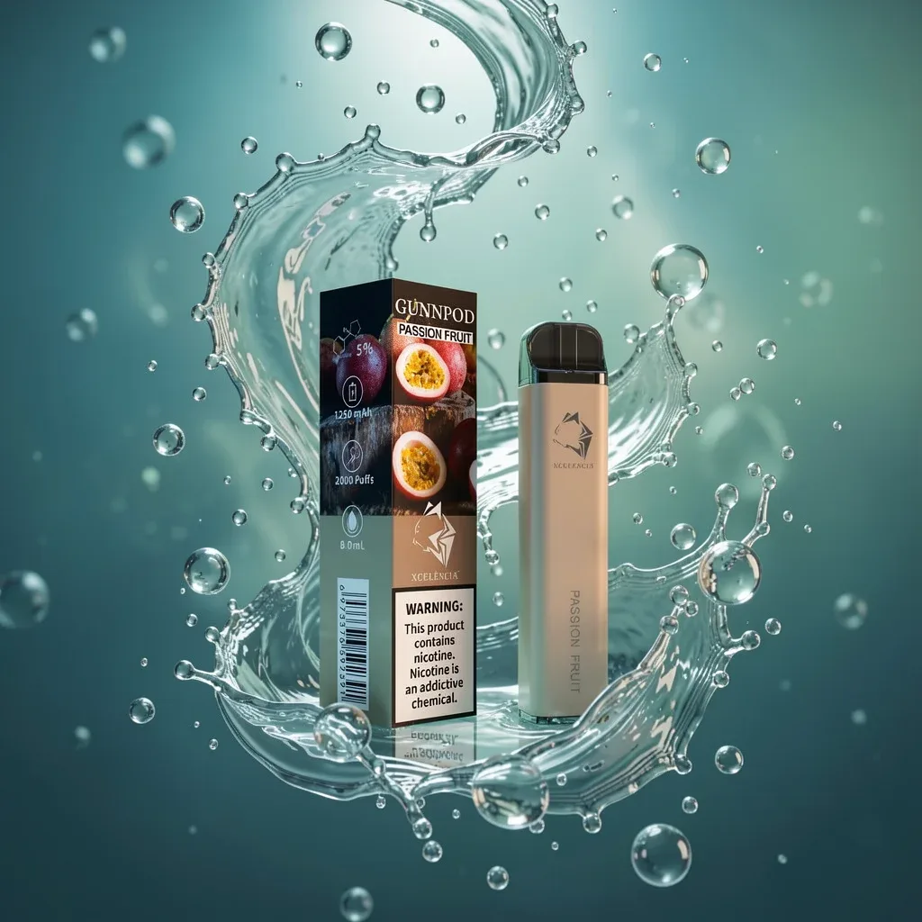 Gunnpod 2000 Puffs – Passionsfrucht mit 5% Nikotin