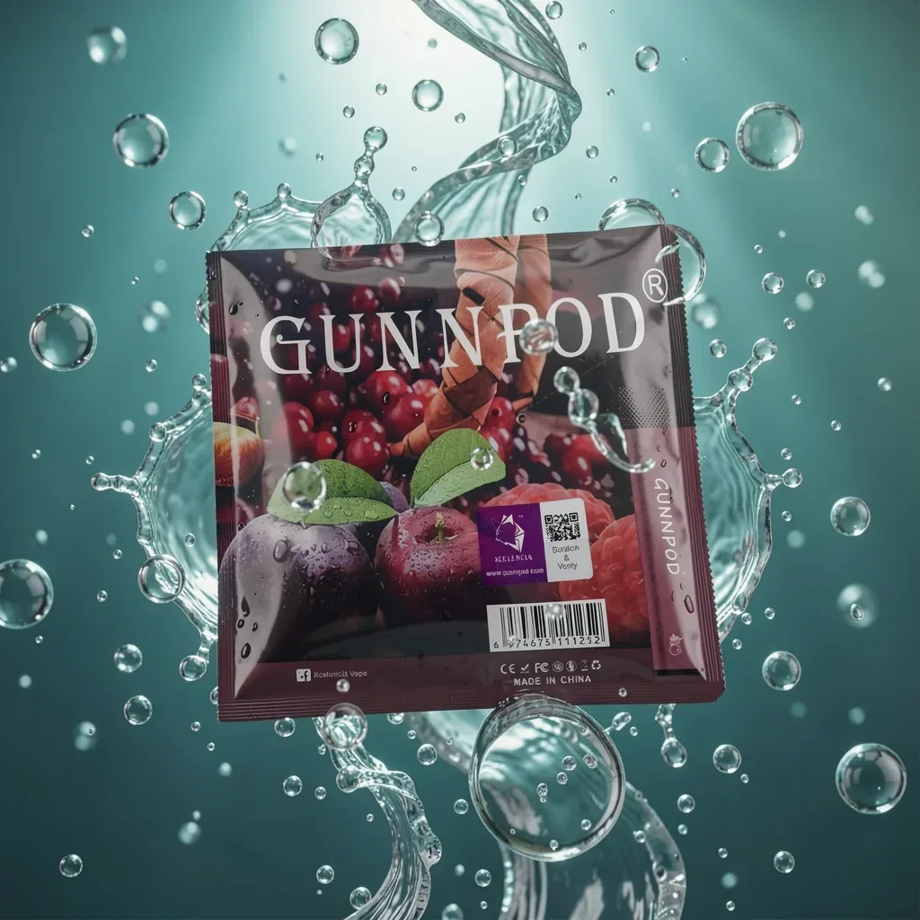 Gunnpod 2000 Züge 8 ml Süßsaure Beere Himbeer-Pflaume-Kirsch