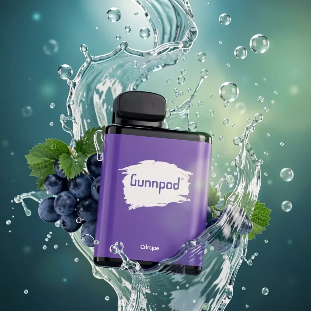 Gunnpod 4500 Plus – Traube/Violett, 4500 Züge