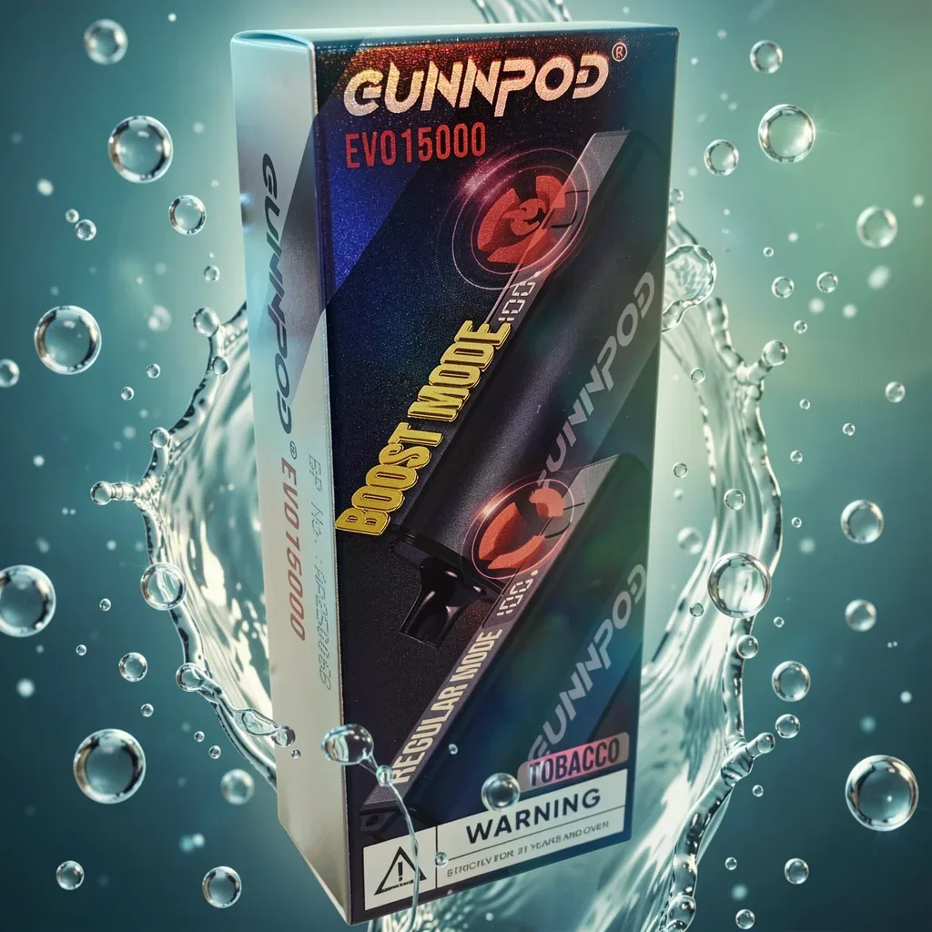 Gunnpod EVO 15000 – 25ml – Nur Tabak