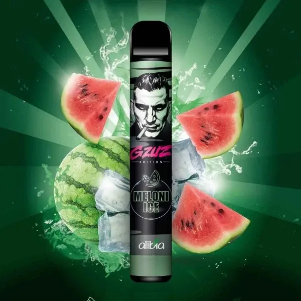 GZUZ Vape „Meloni Ice“ Einweg E-Zigarette 20 mg