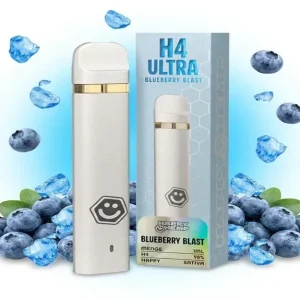Happy Hemp H4 Ultra 98% Vape Bluebery Blast