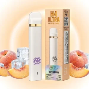 Happy Hemp H4 Ultra 98% Vape Frozen Peach