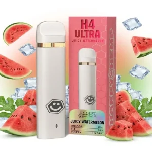Happy Hemp H4 Ultra 98% Vape Juicy Melon