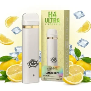 Happy Hemp H4 Ultra 98% Vape Lemon Haze