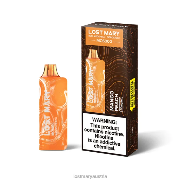 hat Mary Mo5000 verloren Mango-Pfirsich- Lost Mary Vape Sorten 24NB47 - Image 2