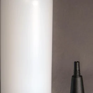 HD-PE Flasche mit V-Ausgießer und Schraubverschluss 100 ml