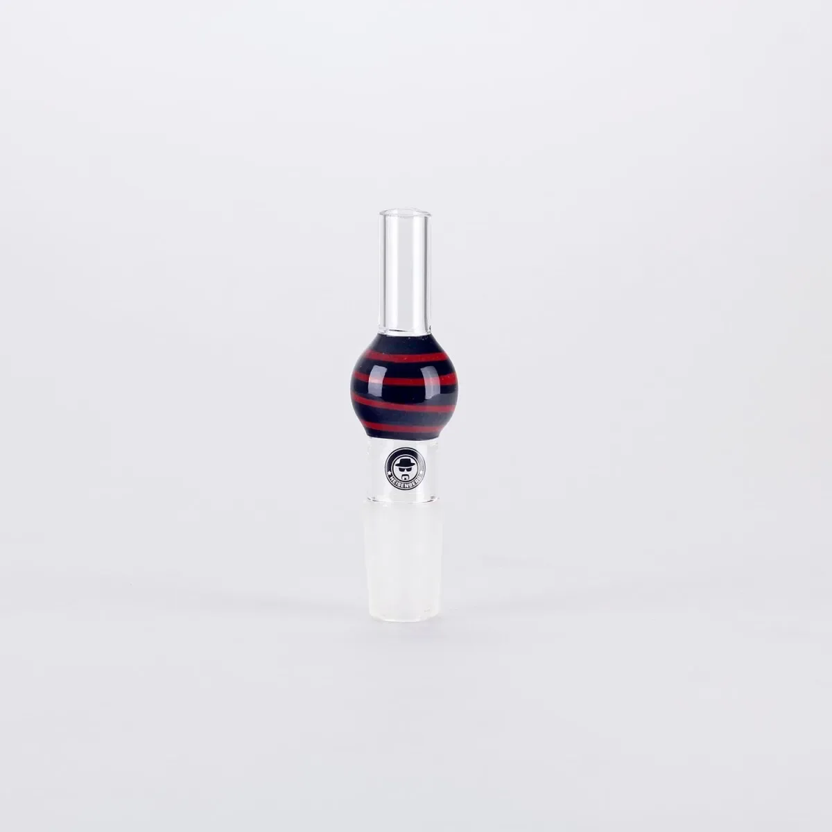 Heisenberg – Glasschlauchanschluss / Bubble / Black-Red