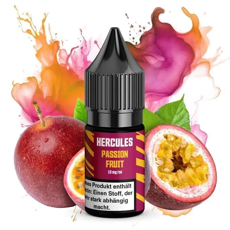 Hercules – Nikotinsalz Liquid 10ml – Passionfruit-10mg/ml