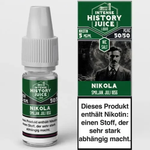 HISTORY JUICE: History Juice Nikola NicSalt Liquid