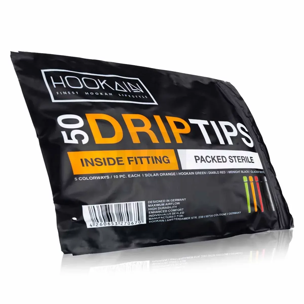 Hookain – Hygiene Mundstücke – Drip Tips – 50 Stück