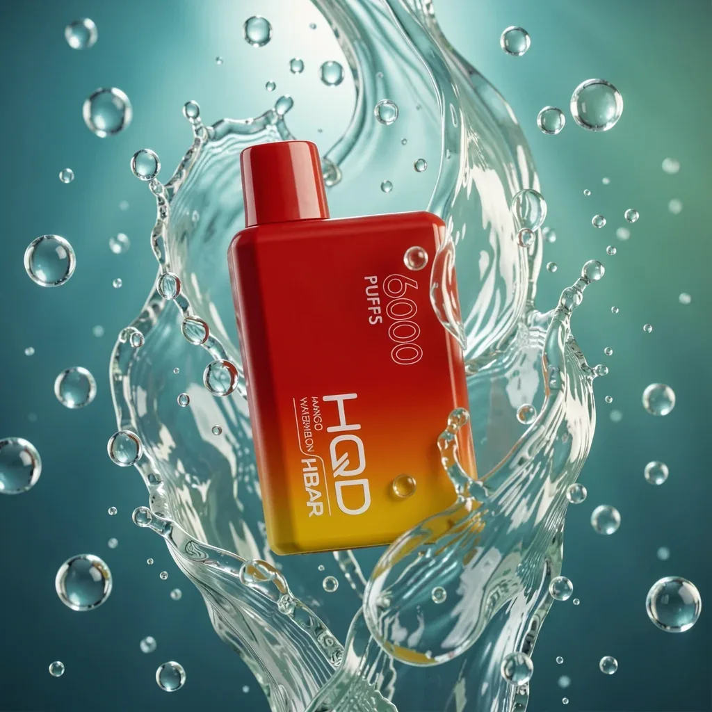 HQD 6000 Puff HBAR 12 ml E-Liquid – Mango-Wassermelone