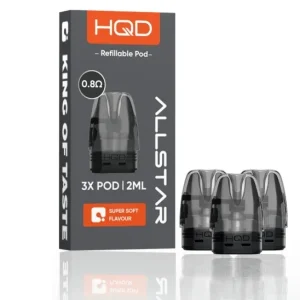 HQD Allstar Refillable Pods 鈥?3er Pack 3er Pack