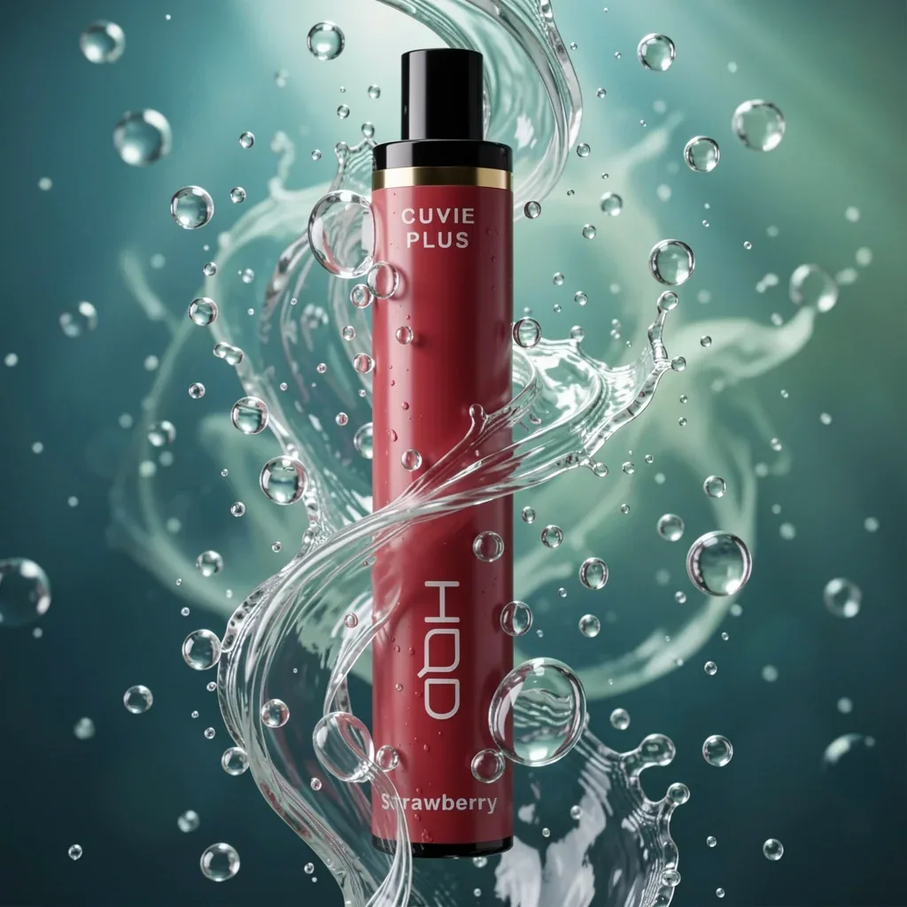 HQD Cuvie Plus 1200 Züge – Erdbeere Rot 5 % Nikotin