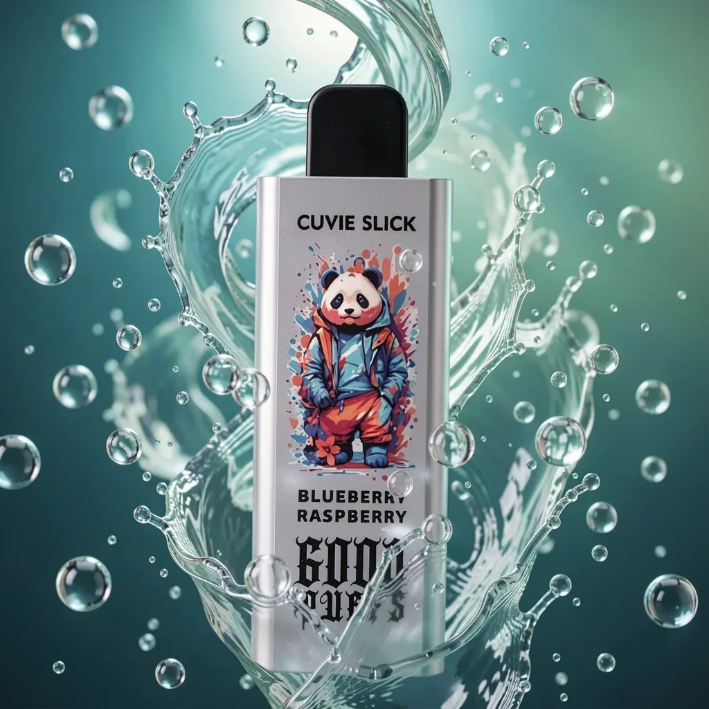 HQD Cuvie Slick 6000 Puffs 5% Nikotin – Heidelbeere Himbeere