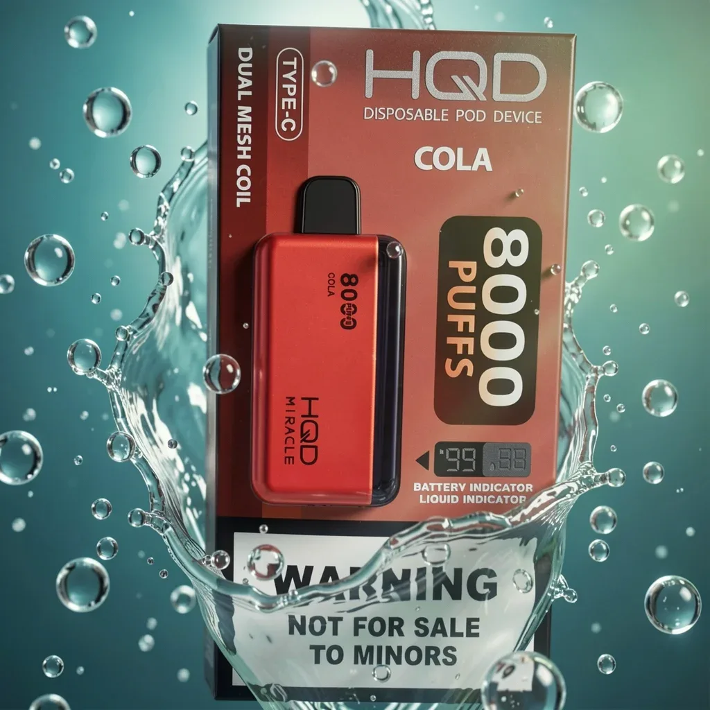 HQD Miracle 8000 Züge LED-Anzeige Cola