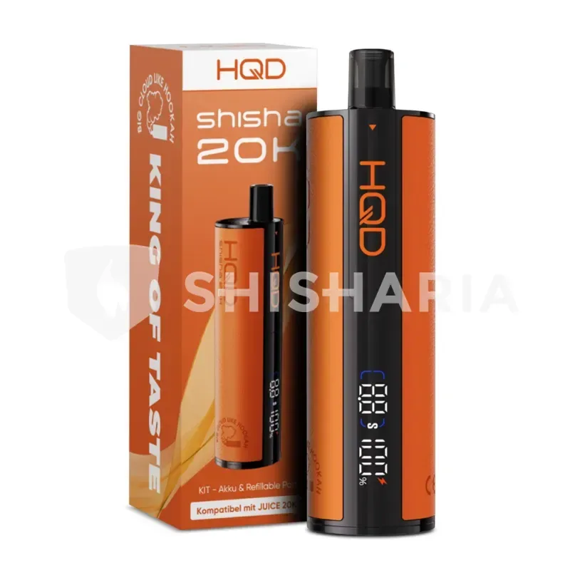 HQD Shisha 20K Basisgerät für Pods – Orange