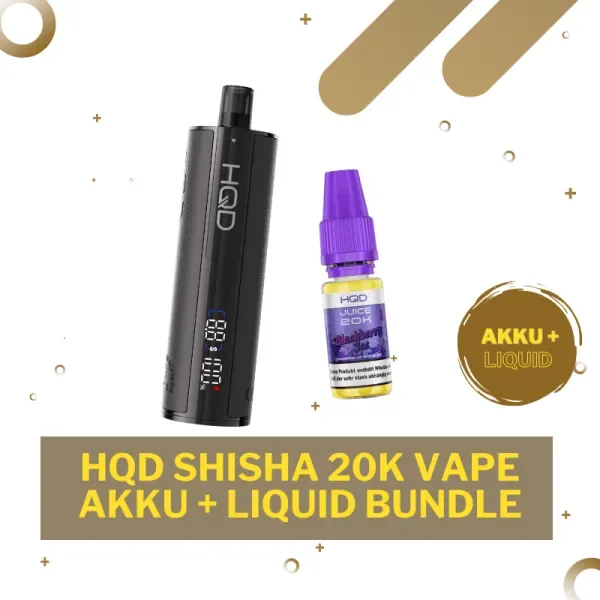 HQD Shisha 20K Liquid Bundle