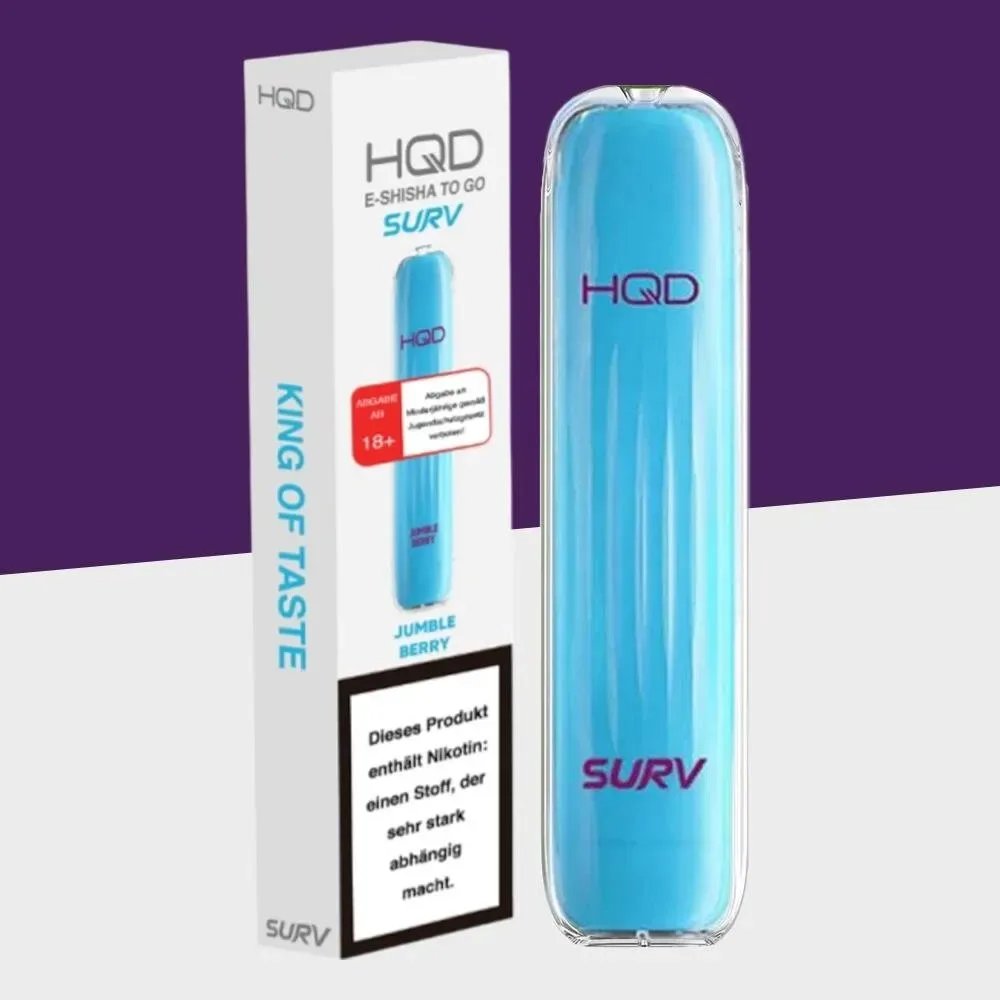 HQD Surv – Jumble Berry – Einweg Vape