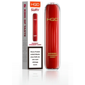 HQD SURV - Raspberry Strawberry Cherry
