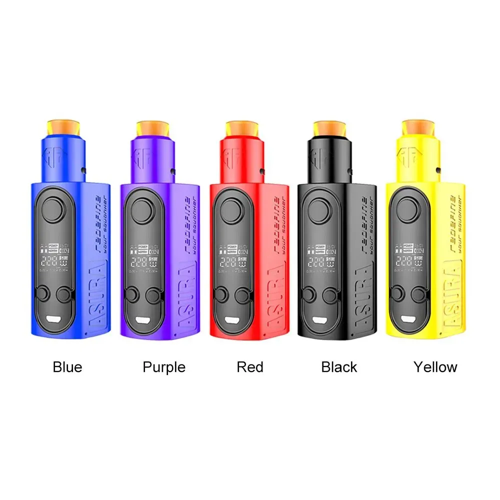 Hugo Vapor Asura 2-in-1 228W TC Squonker Kit mit Asura RDA Verdampfer
