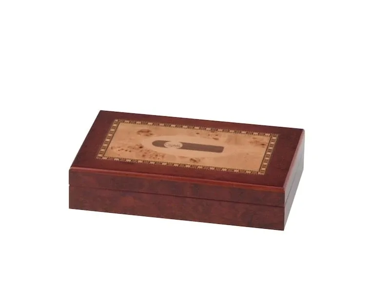 Humidor „Cigar“ Intarsien fuer ca. 10 Zigarren