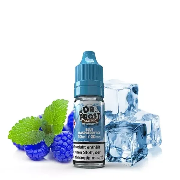 Ice Cold Blue Razz – 10ml Nikotinsalz-Liquid 20mg/ml