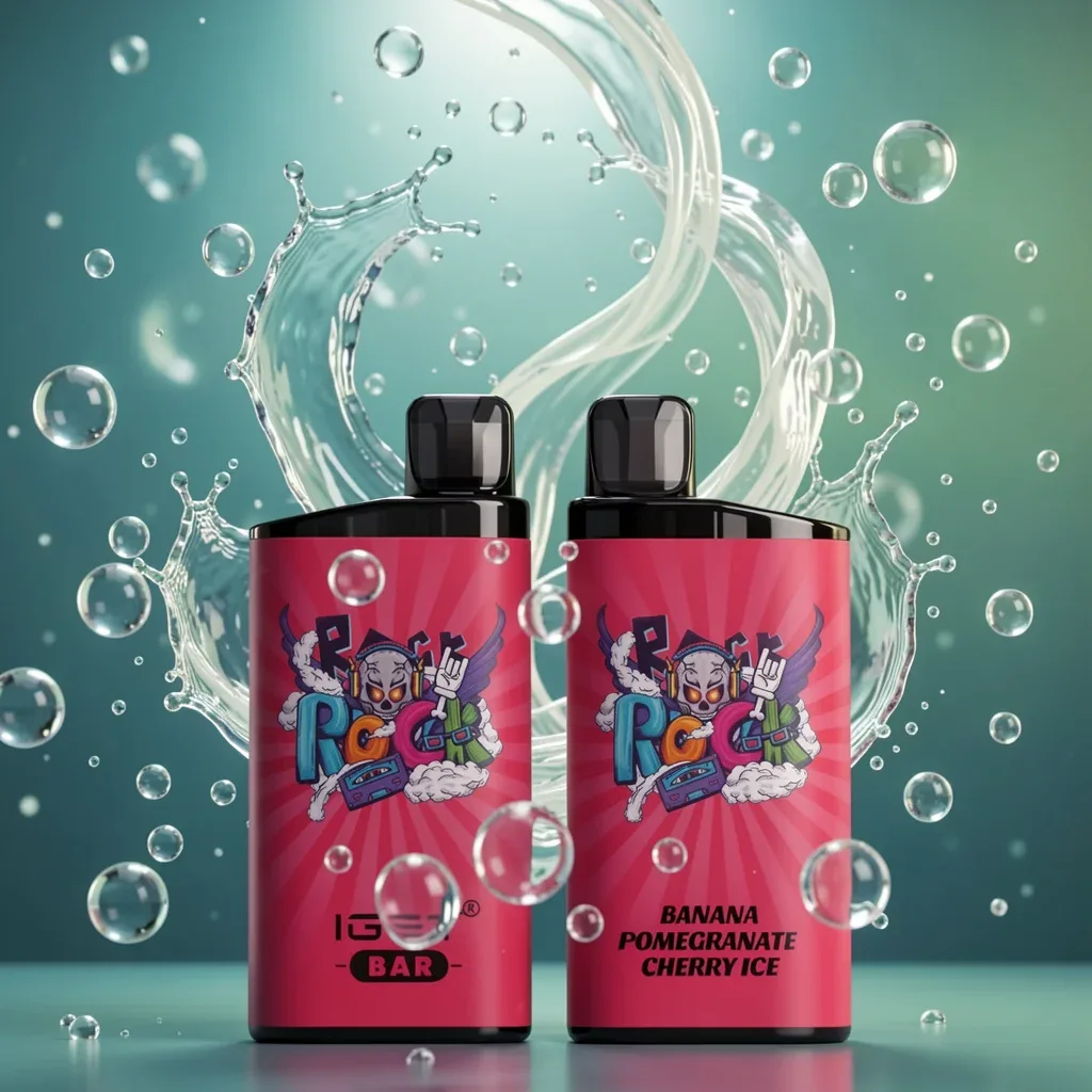 IGET Bar 3500 Züge – Banane Granatapfel Kirsche Eis, 12 ml