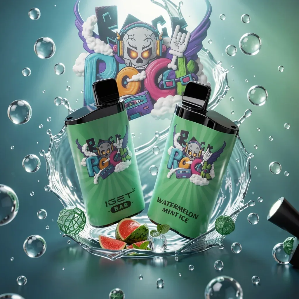 IGET Bar Lush Ice Pro 3500 Züge Wassermelone Minze Eis 12ml