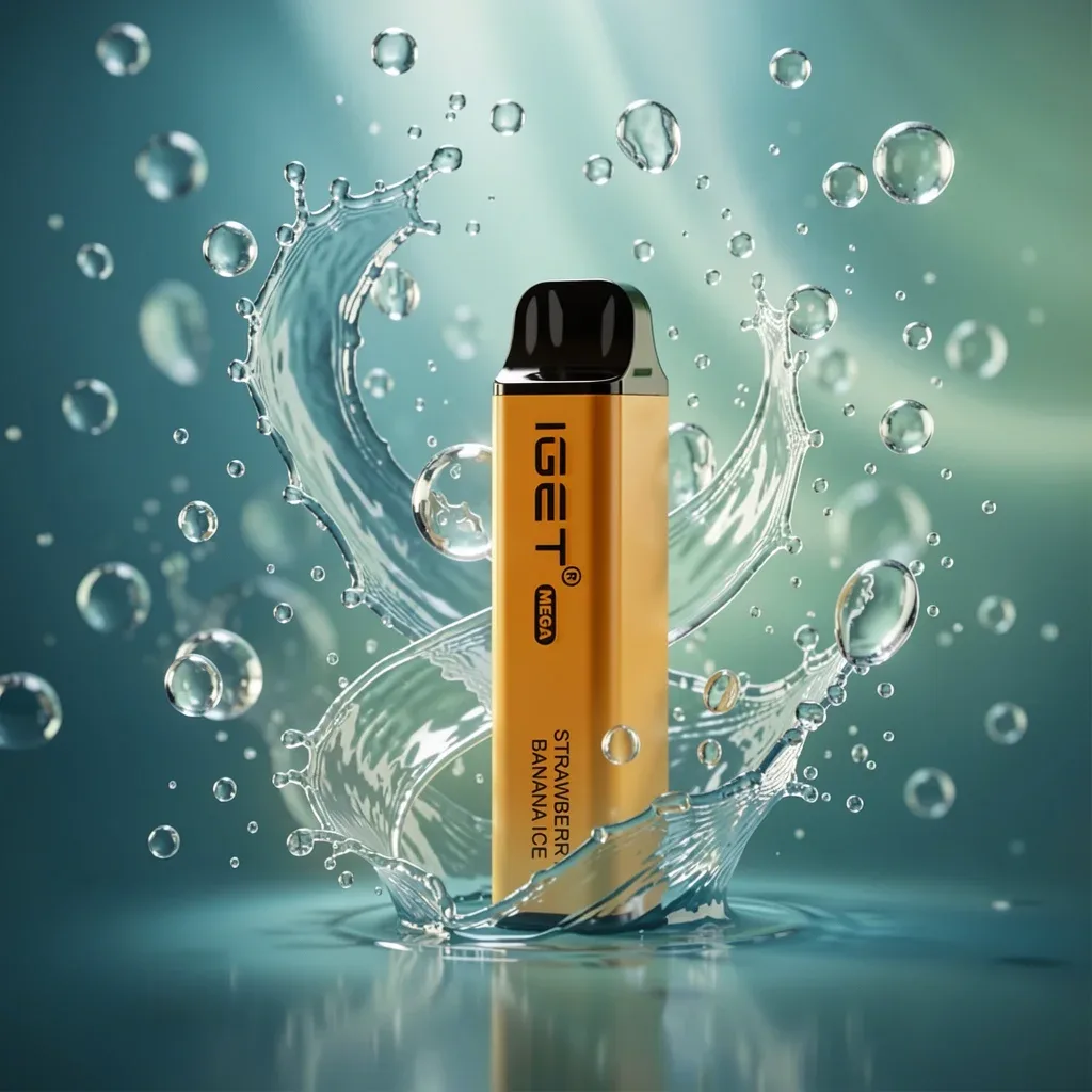 IGET Mega 3000 Züge 10ml Erdbeer-Bananen-Eis