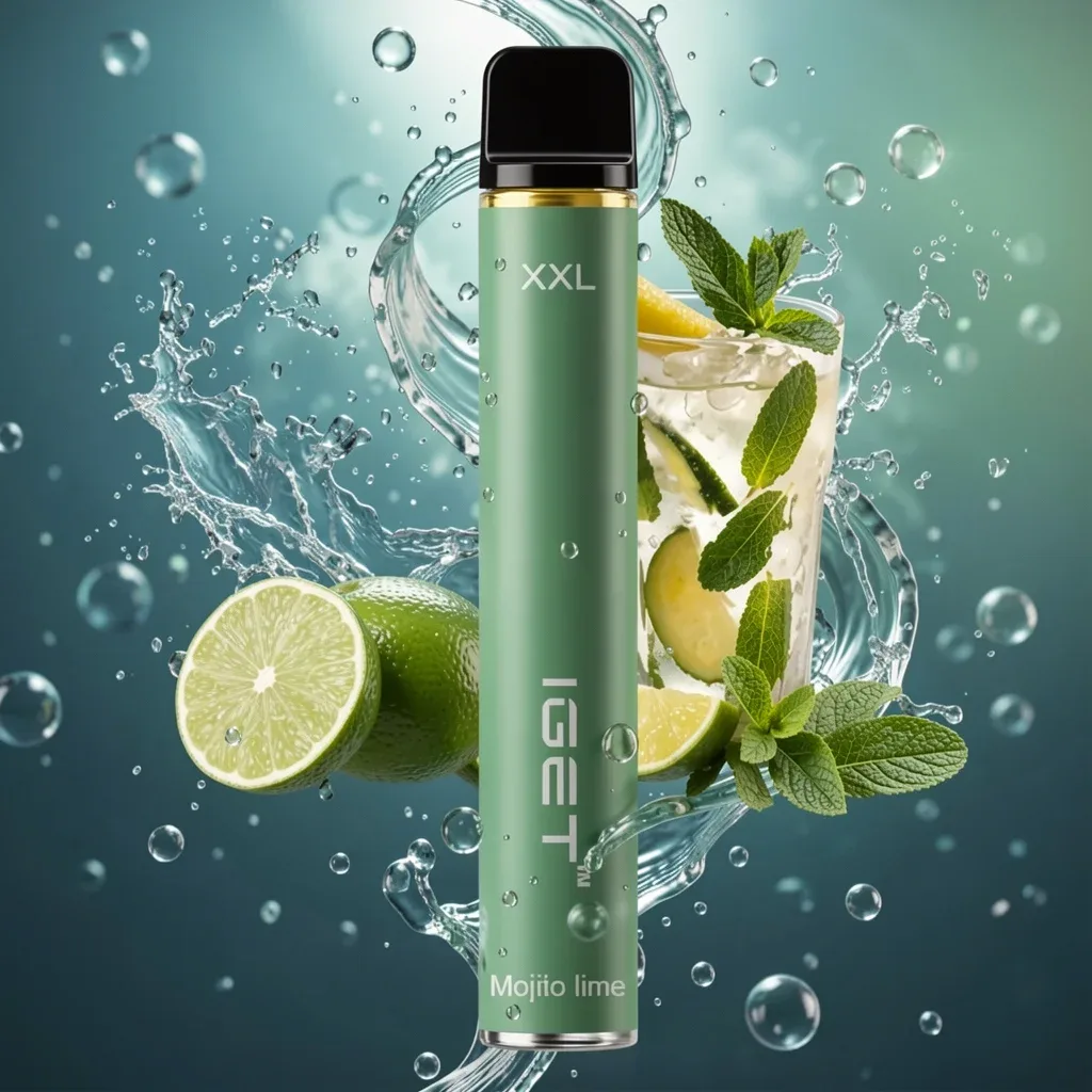 IGET XXL Einweg-E-Zigarette mit 1800 Zügen – Mojito Limette