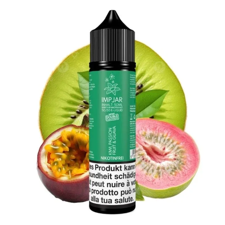 IMP JAR – Kiwi Passionfruit Guava 50ml Shortfill